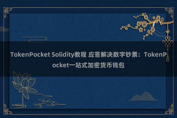 TokenPocket Solidity教程 应答解决数字钞票：TokenPocket一站式加密货币钱包